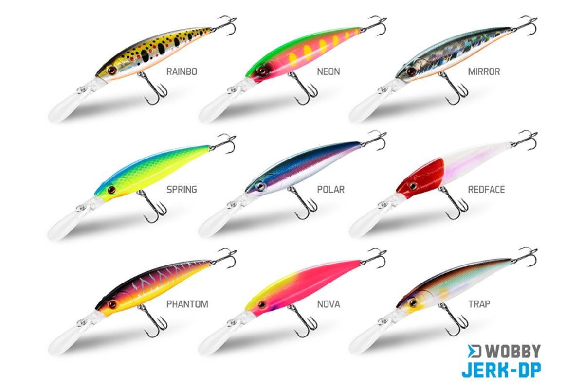 Delphin Wobler Wobby Jerk-DP 9cm 12,5g
