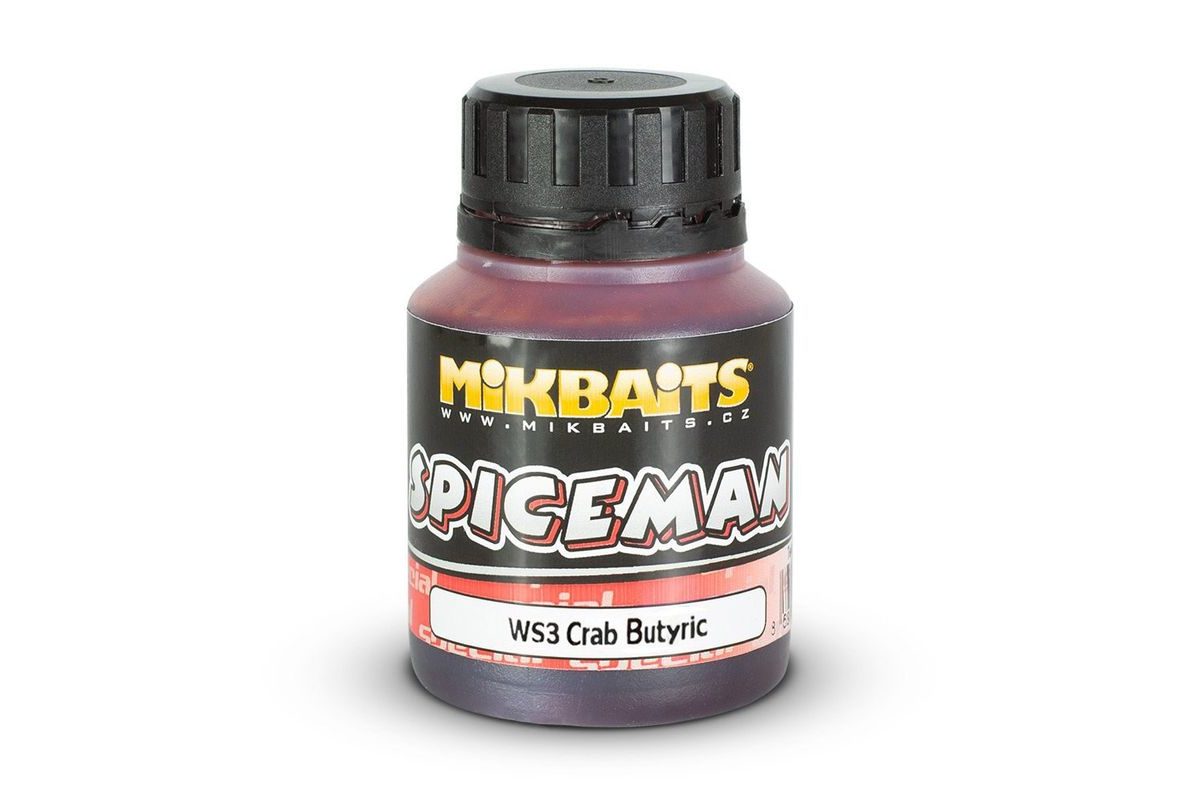 Mikbaits Dip Spiceman WS3 Crab Butyric 125ml