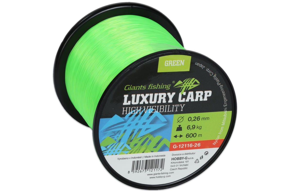 Giants Fishing Vlasec Luxury Carp Vysoko Viditeľná Zelená