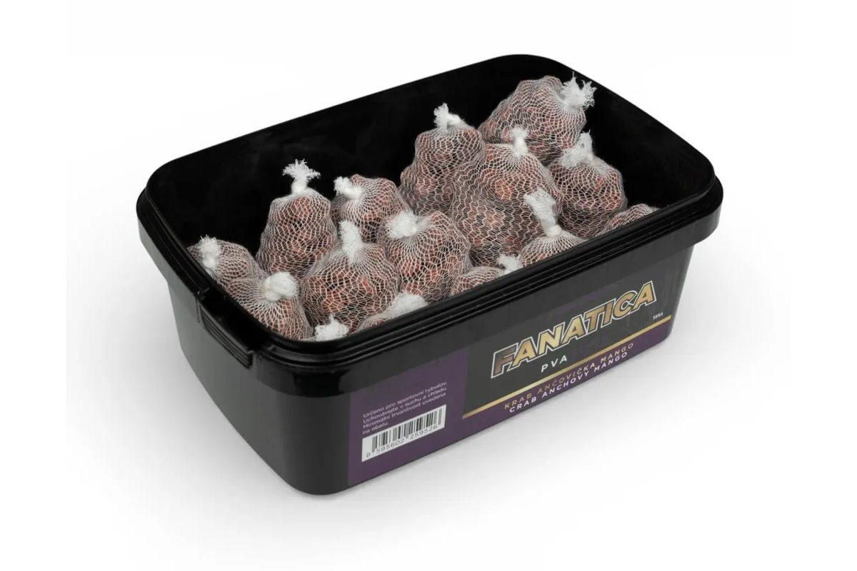 Mikbaits PVA Bomb Fanatica Krab Ančovička Mango 15ks