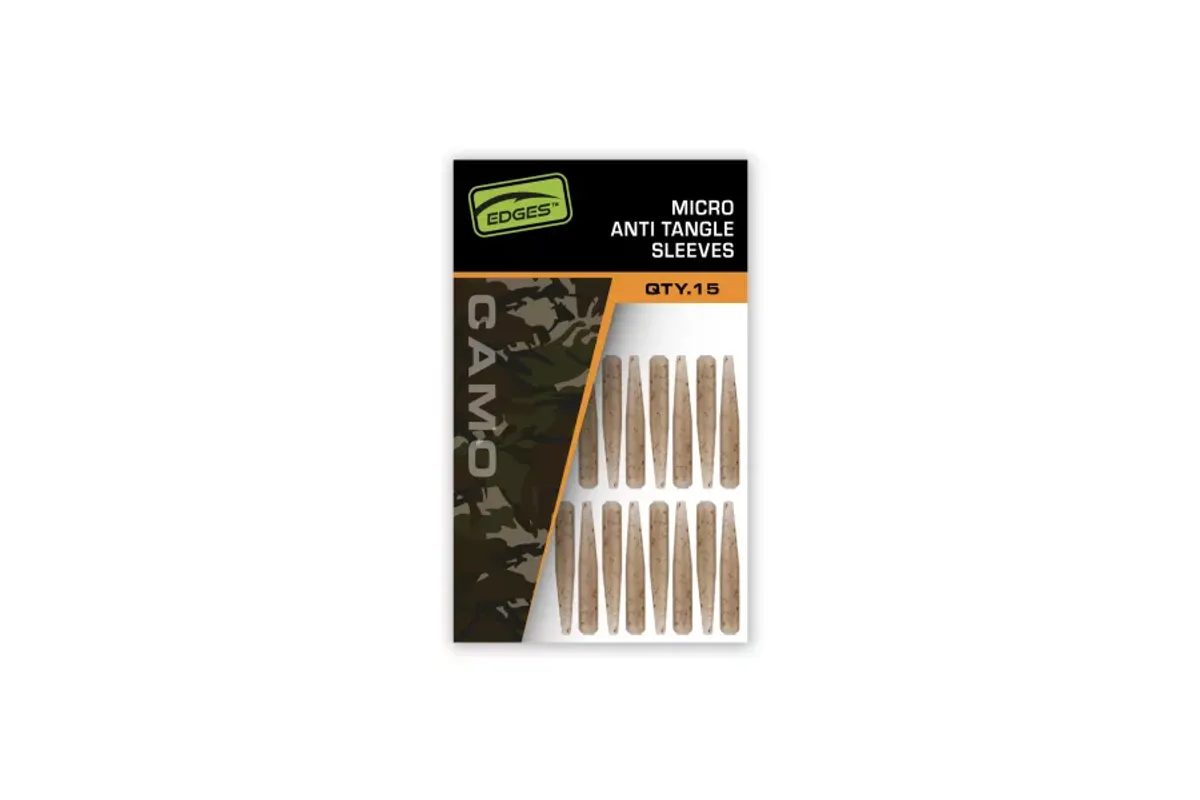 Fox Převleky Edges Camo Micro Anti Tangle Sleeves 15ks