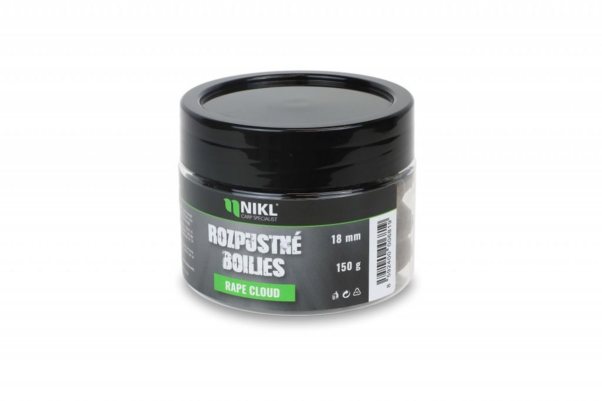 Nikl Rozpustné boilies Rape Cloud 150g