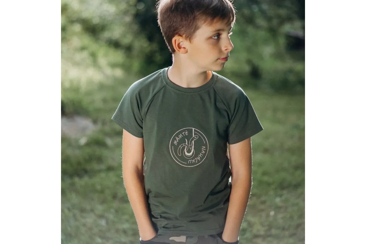 Šijeme srdcom Tričko Malý štikár - Mám ťa na háčiku