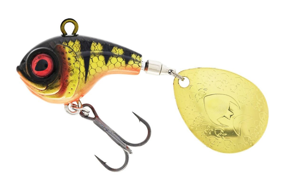 Westin Tail Spinner DropBite Spin Tail Jig Bling Perch