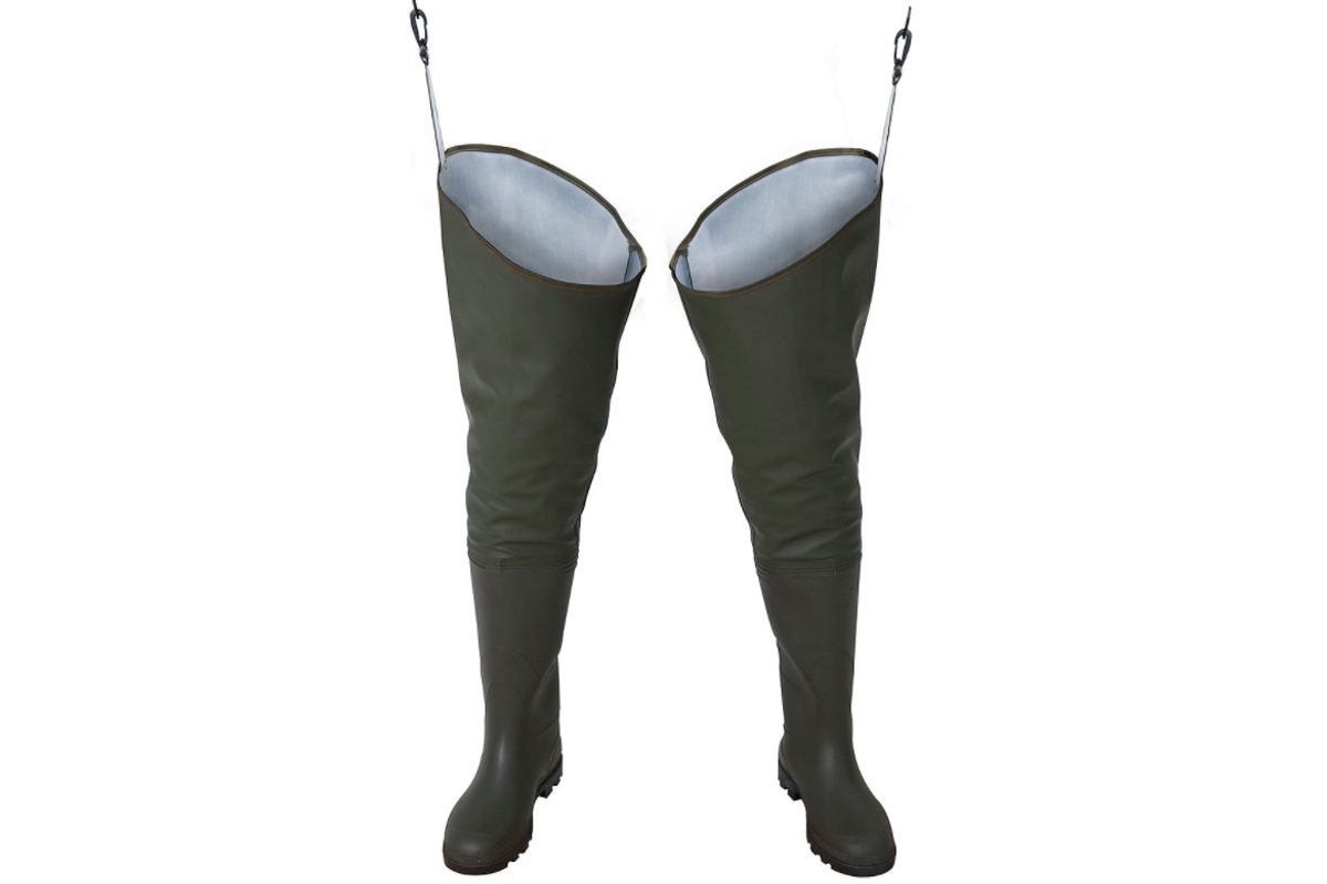 PROS Brodiace čižmy PVC zelené