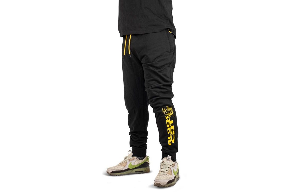 Black Cat Tepláky Black Joggers