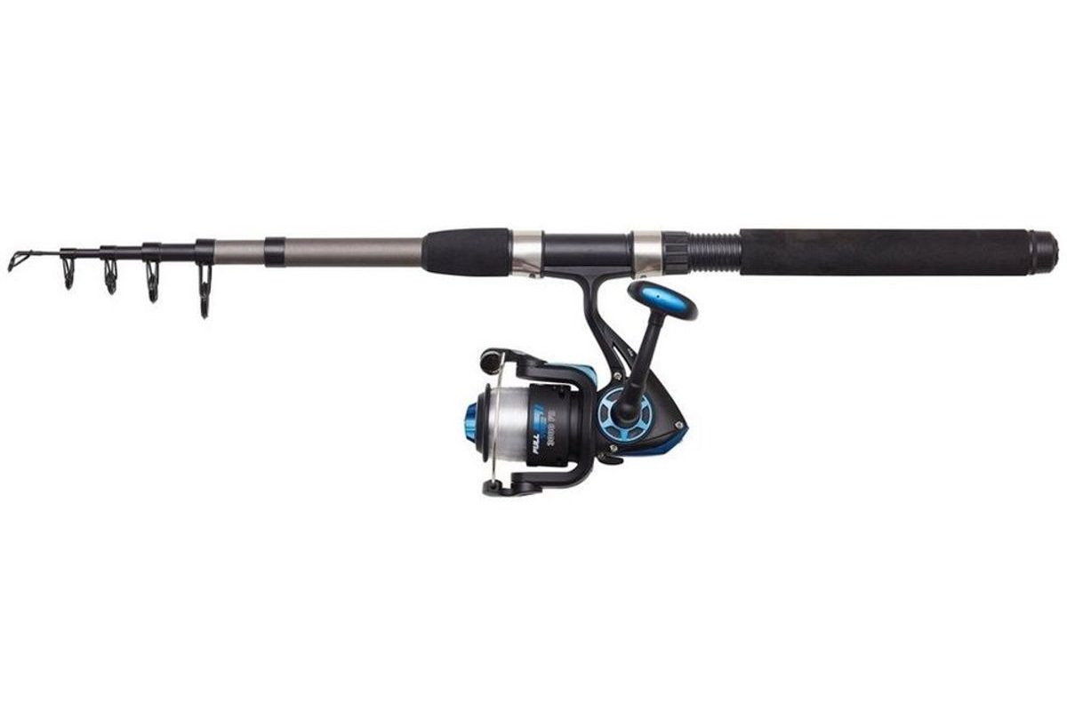 DAM Prut Full Tech Tele Spin Combo 2,4m 20-40g + Naviják 3000 + Vlasec