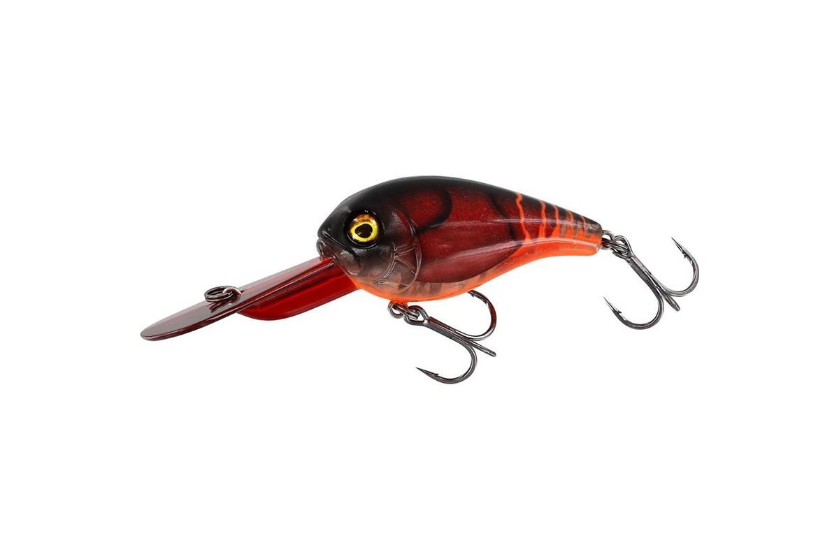 Westin Wobler MegaBite DR Crankbait Floating 3D Fire Craw