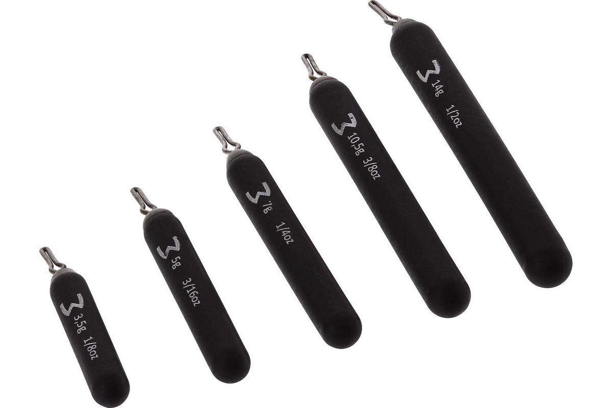 Westin Zátěže Add-It Tungsten Dropshot Matte Black