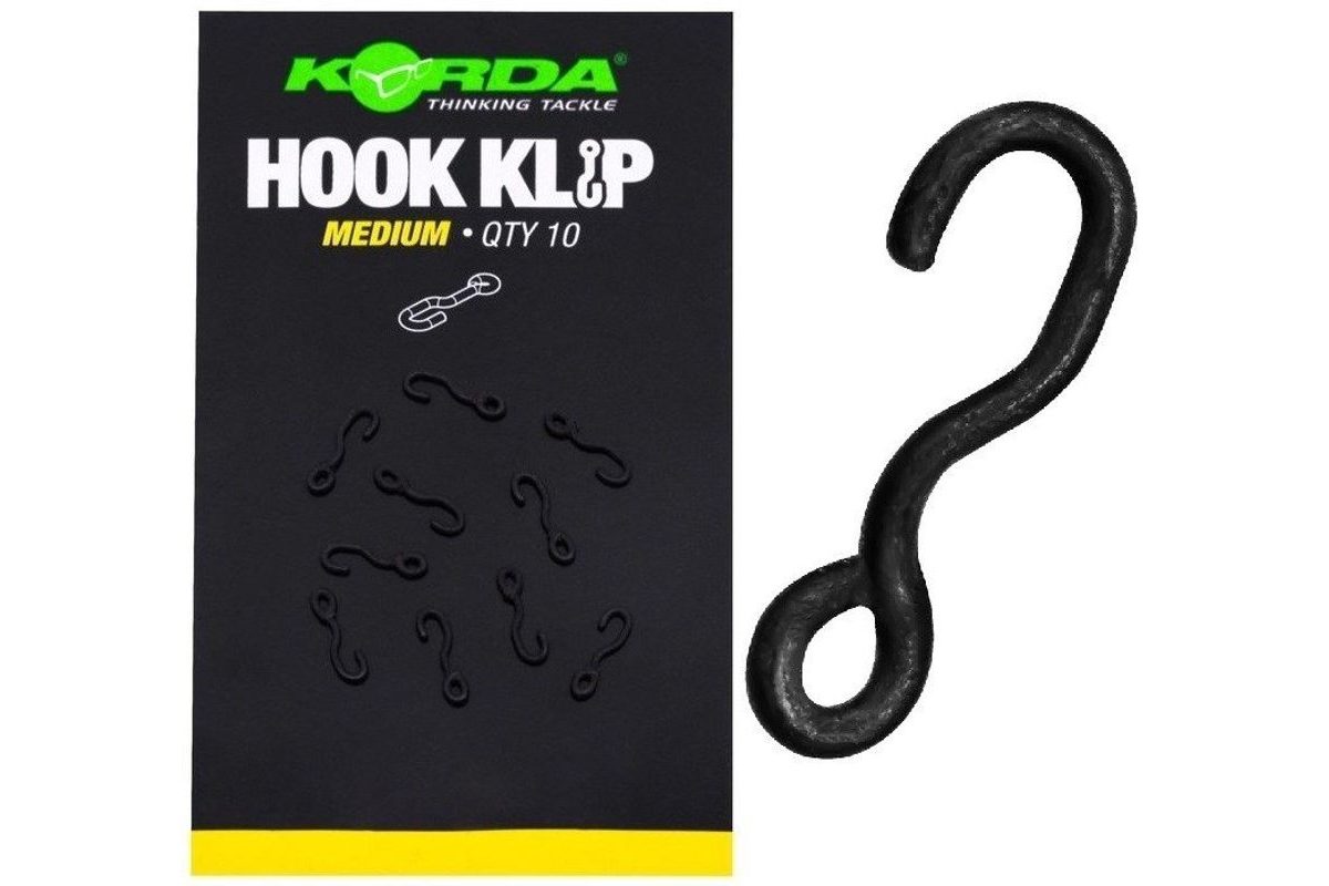 Korda Klip na háčik Hook Klip Medium 10ks