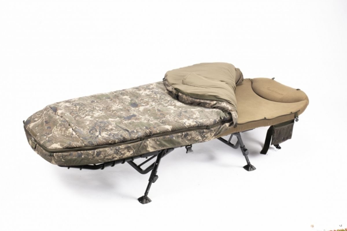 Nash Lehátko MF60 Indulgence 5 Season SS3 Sleep System Wide