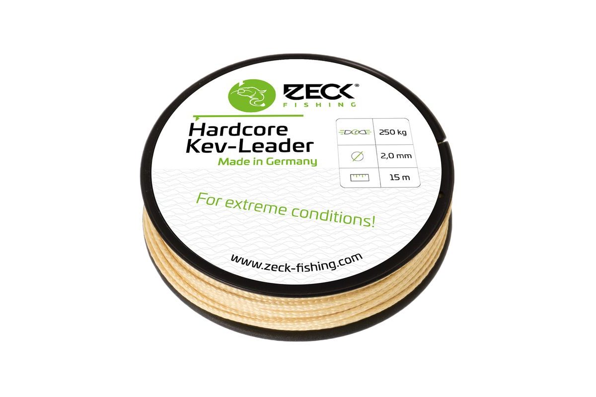 Zeck Sumcová návazcová šňůra Hardcore Kev Leader 250kg 15m