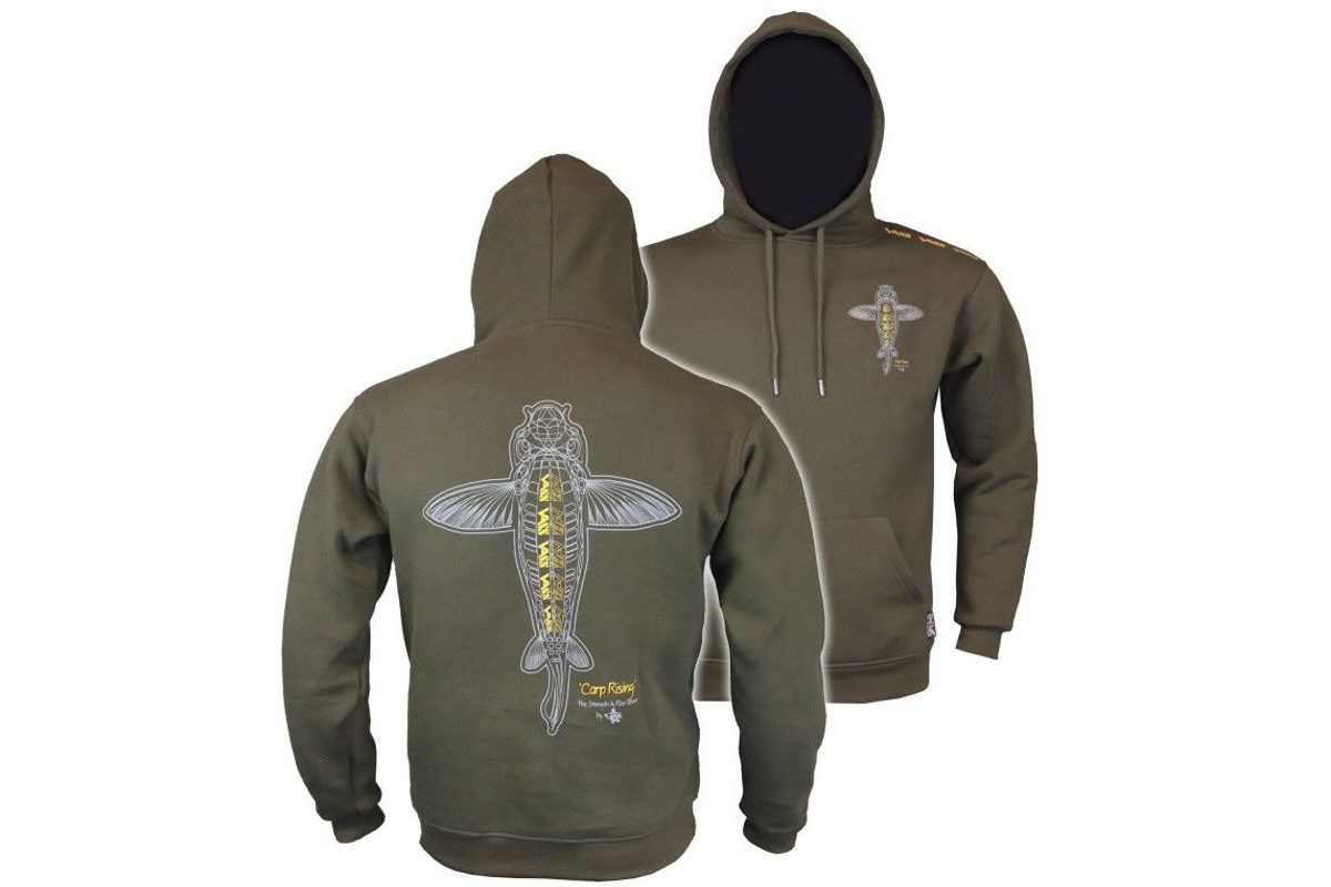 Vass Mikina Carp Rising Hoodie Khaki