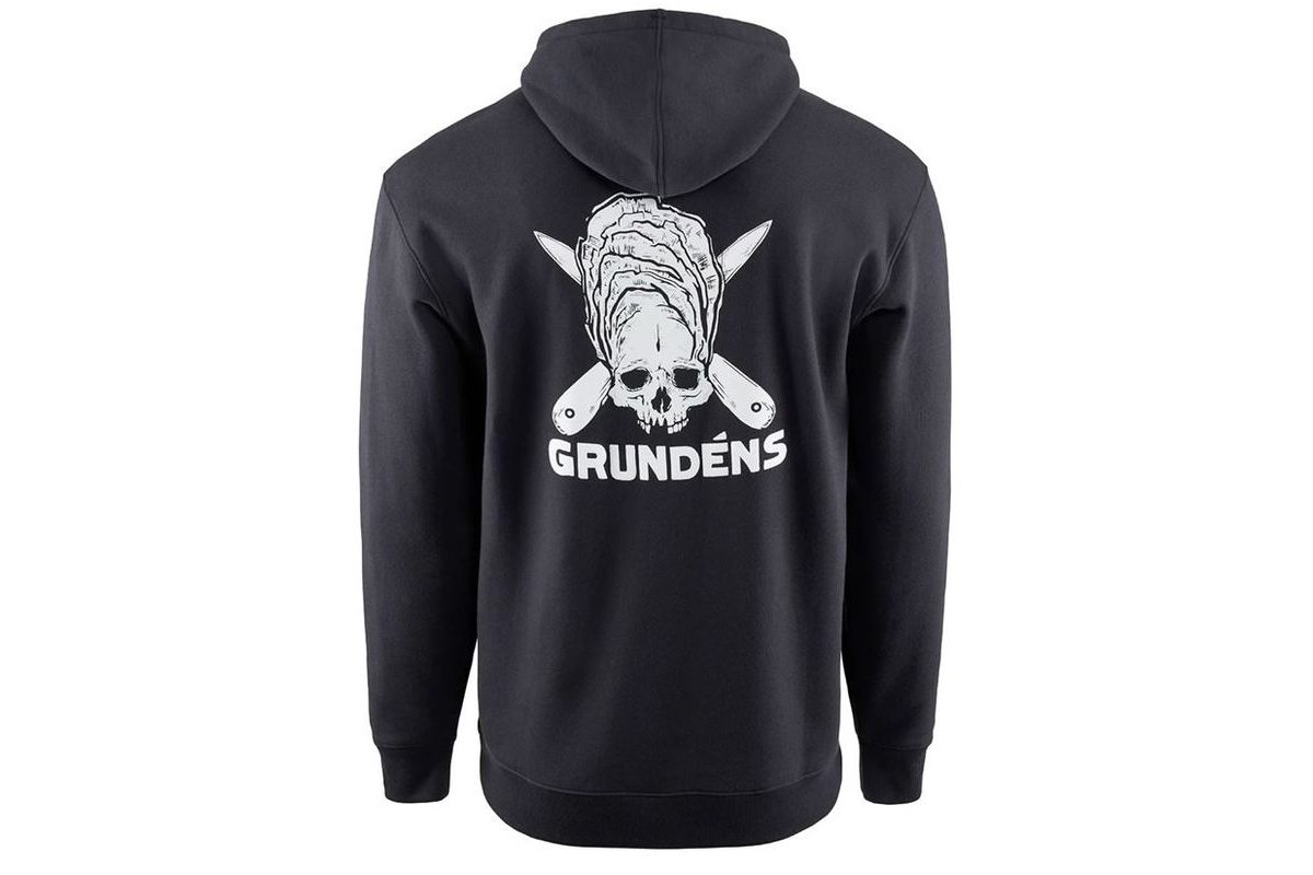 Grundéns Mikina Displacement DWR Hoodie Zero Shucks Black