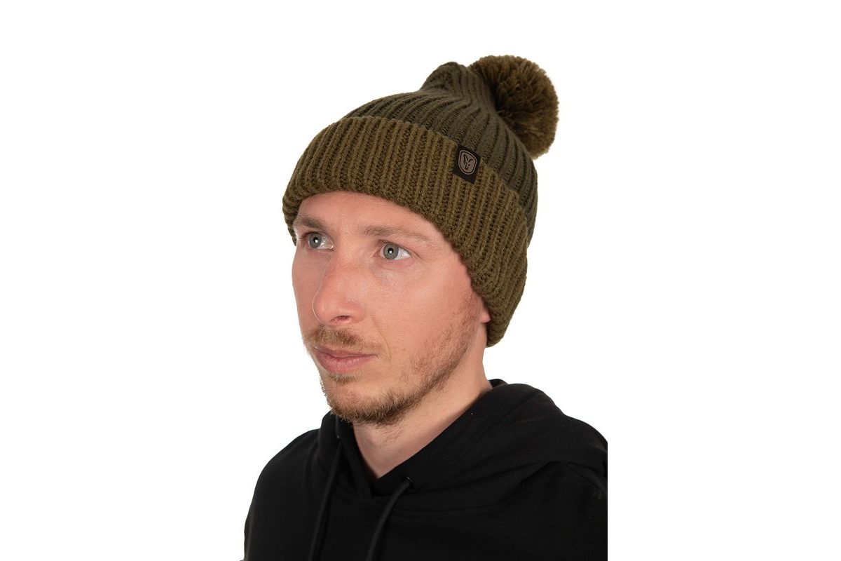 Fox Čepice Heavy Knit Bobble Hat