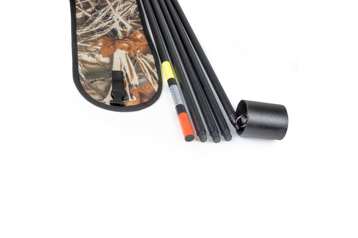 Mikbaits Tyčová bójka 5m (skrutkovacie spoje) Combo + puzdro a závažie