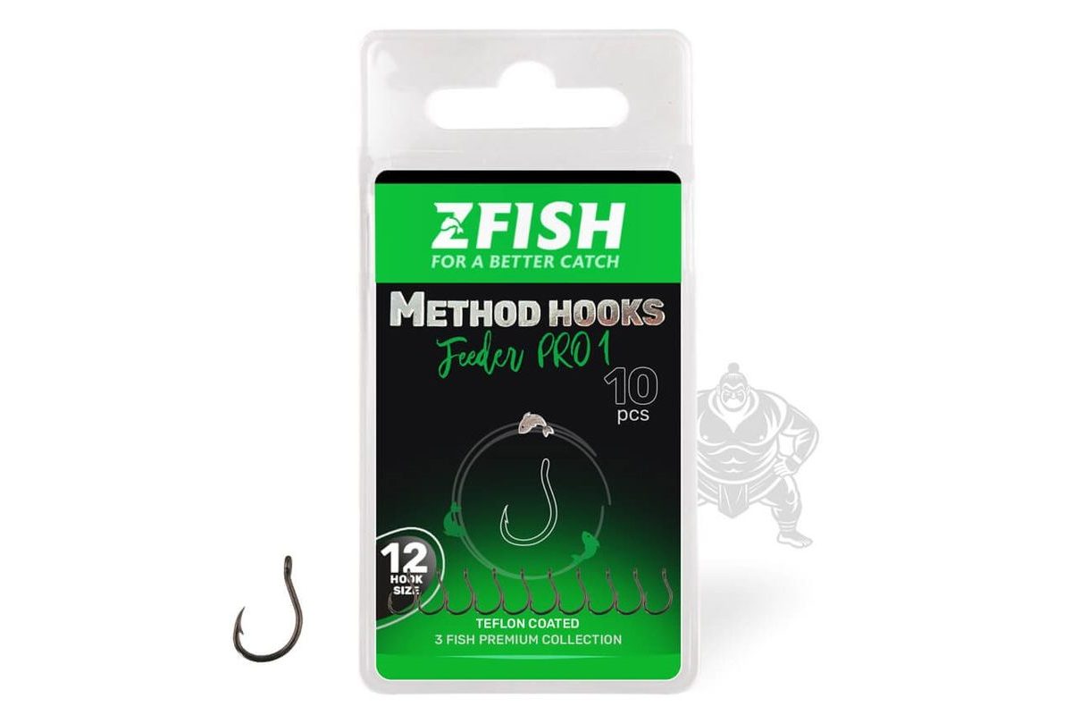 Zfish Háčky Method Feeder Pro 1