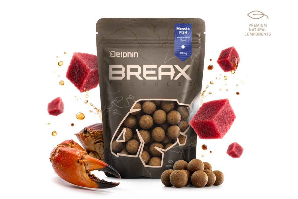 Delphin Boilies BreaX / MonstaFISH 300g