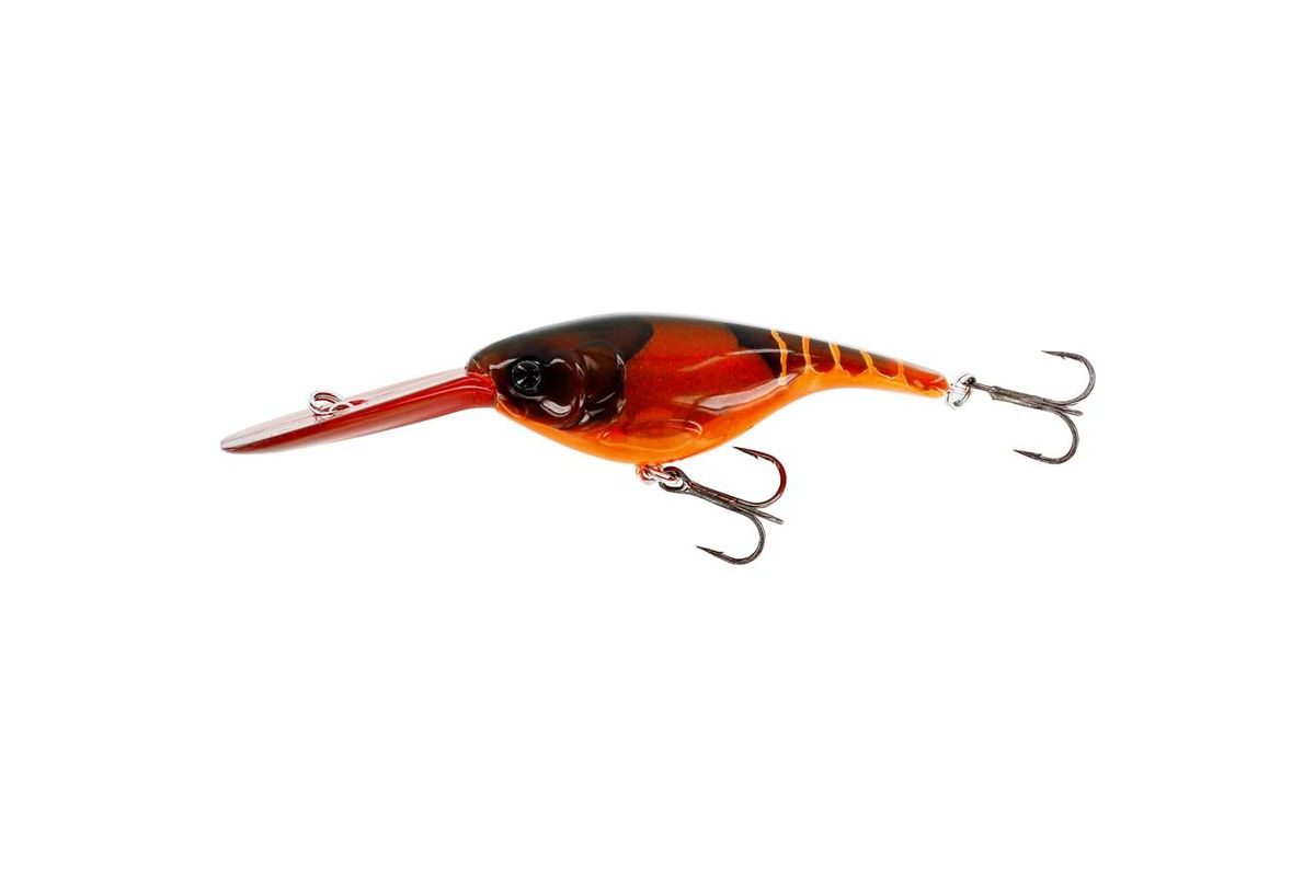 Westin Wobler BabyBite DR Crankbait Floating 3D Fire Craw