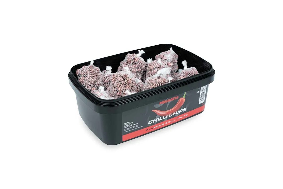 Mikbaits PVA Bomb Chilli Chips 15ks