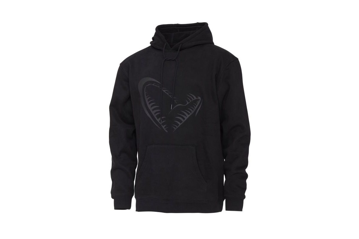 Savage Gear Mikina Jaw Hoodie Black