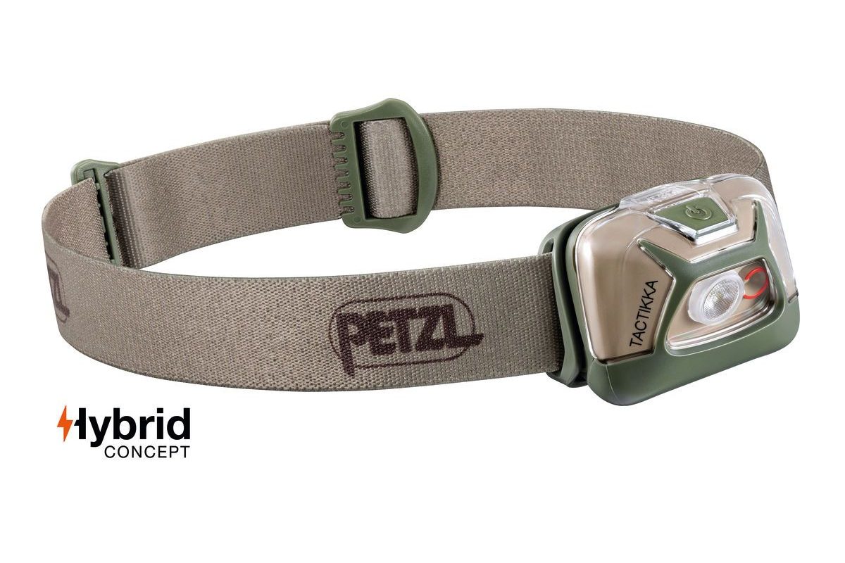 Petzl Čelovka Tactikka písková