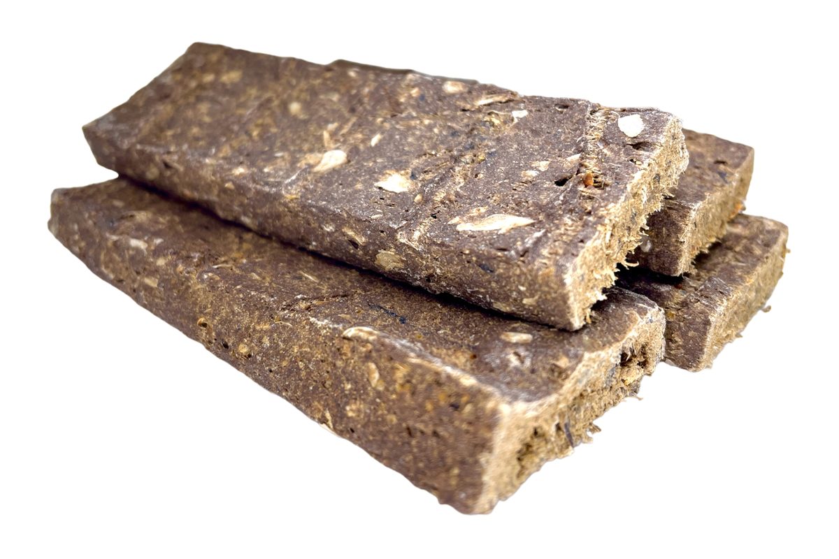 LK Baits Pet Luxusní plátek ze sušené tresky a sledě s mrkví 80g