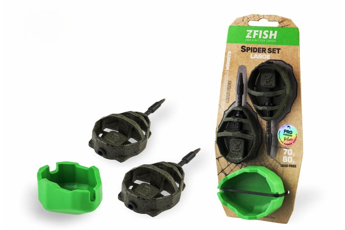 Zfish Sada Method Feeder Spider Set Large + Formička