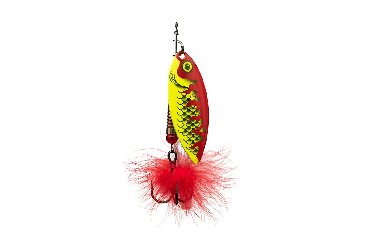 Fox Rage Blyskáč Spinner UV Hot Perch