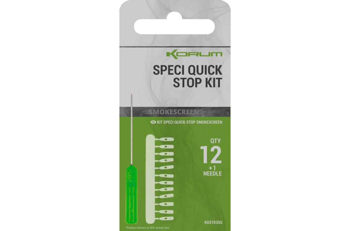 Korum Zarážky Smokescreen Speci Quick Stop Kit 12ks