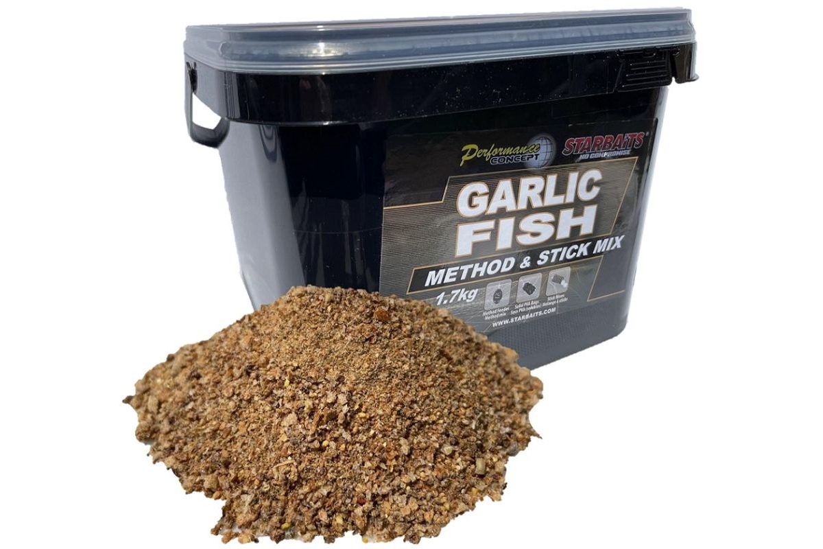 Starbaits Method & Stick Mix Garlic Fish 1,7kg