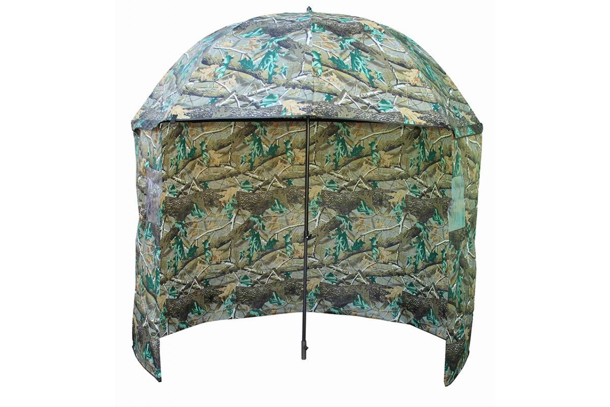 Suretti Deštník s bočnicí Camo 210D 2,5m + držák deštníku jako dárek