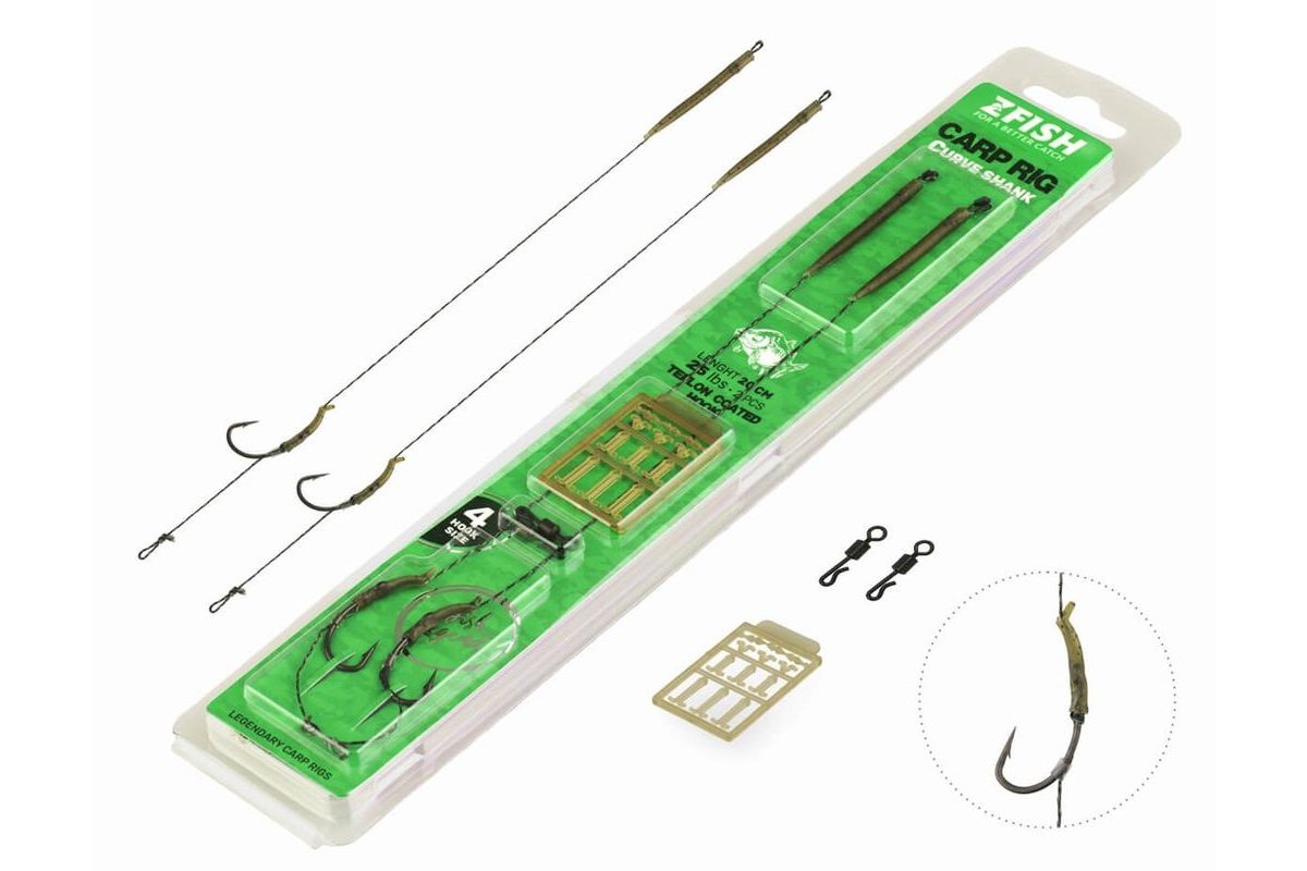 Zfish Návazec Curve Shank Carp Rig