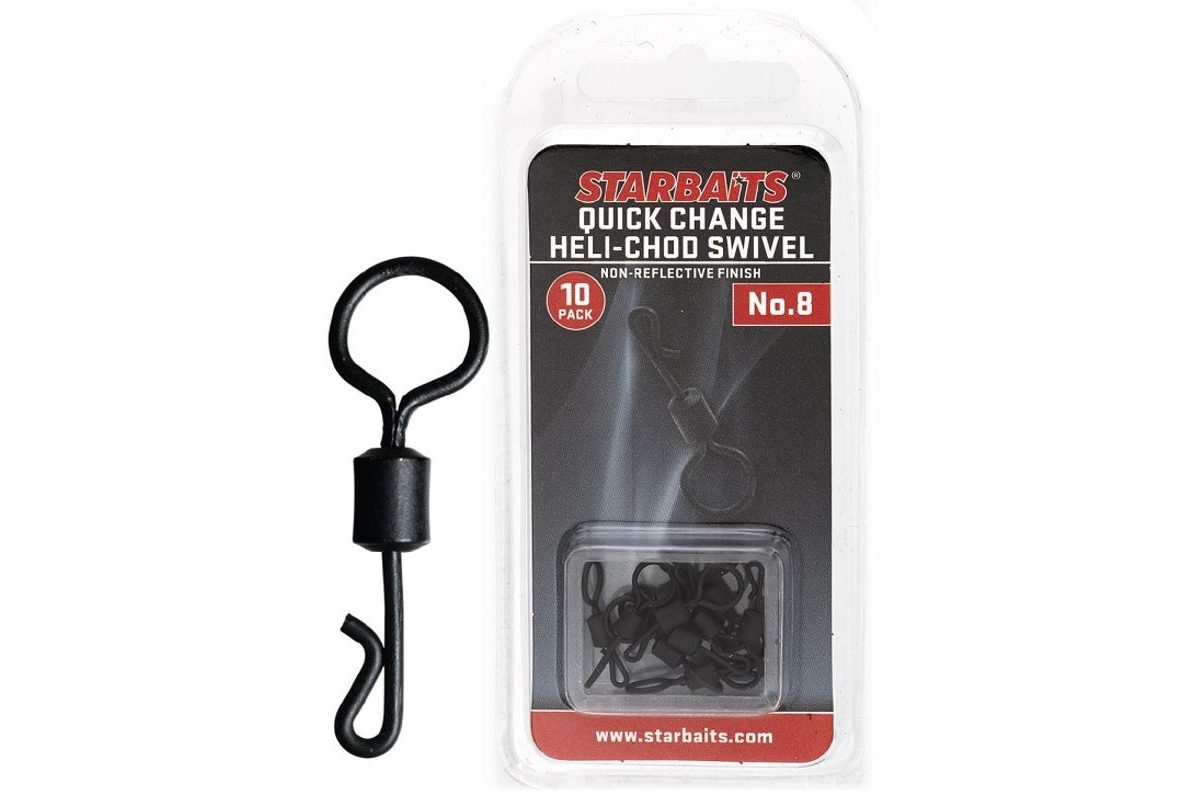 Starbaits Obratlík na helikoptéru Quick Change Heli Chod č.8 10ks