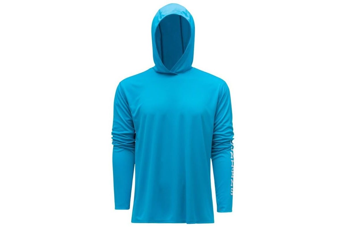 Grundéns UV Triko Tough Sun Hoodie Azure