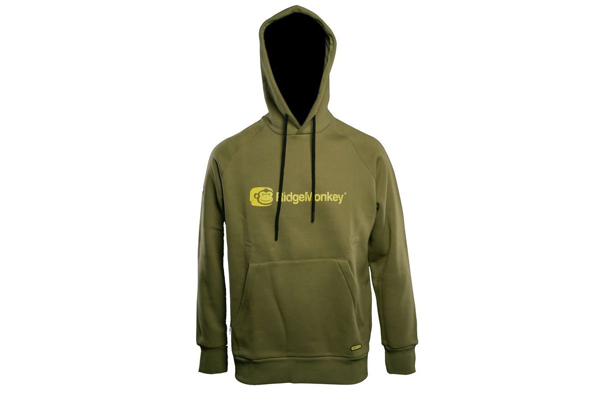 RidgeMonkey Mikina s kapucí zateplená zelená