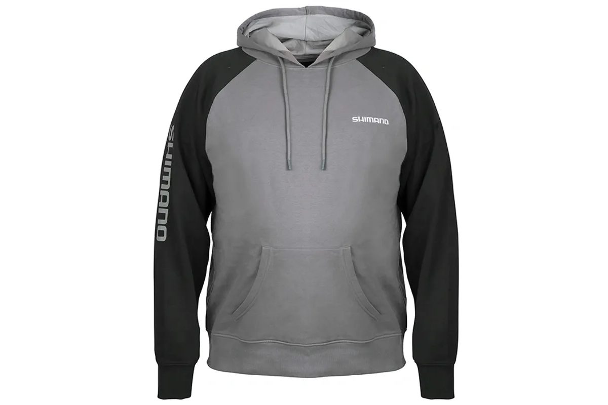 Shimano Mikina Wear Pull Over Hoodie Grey