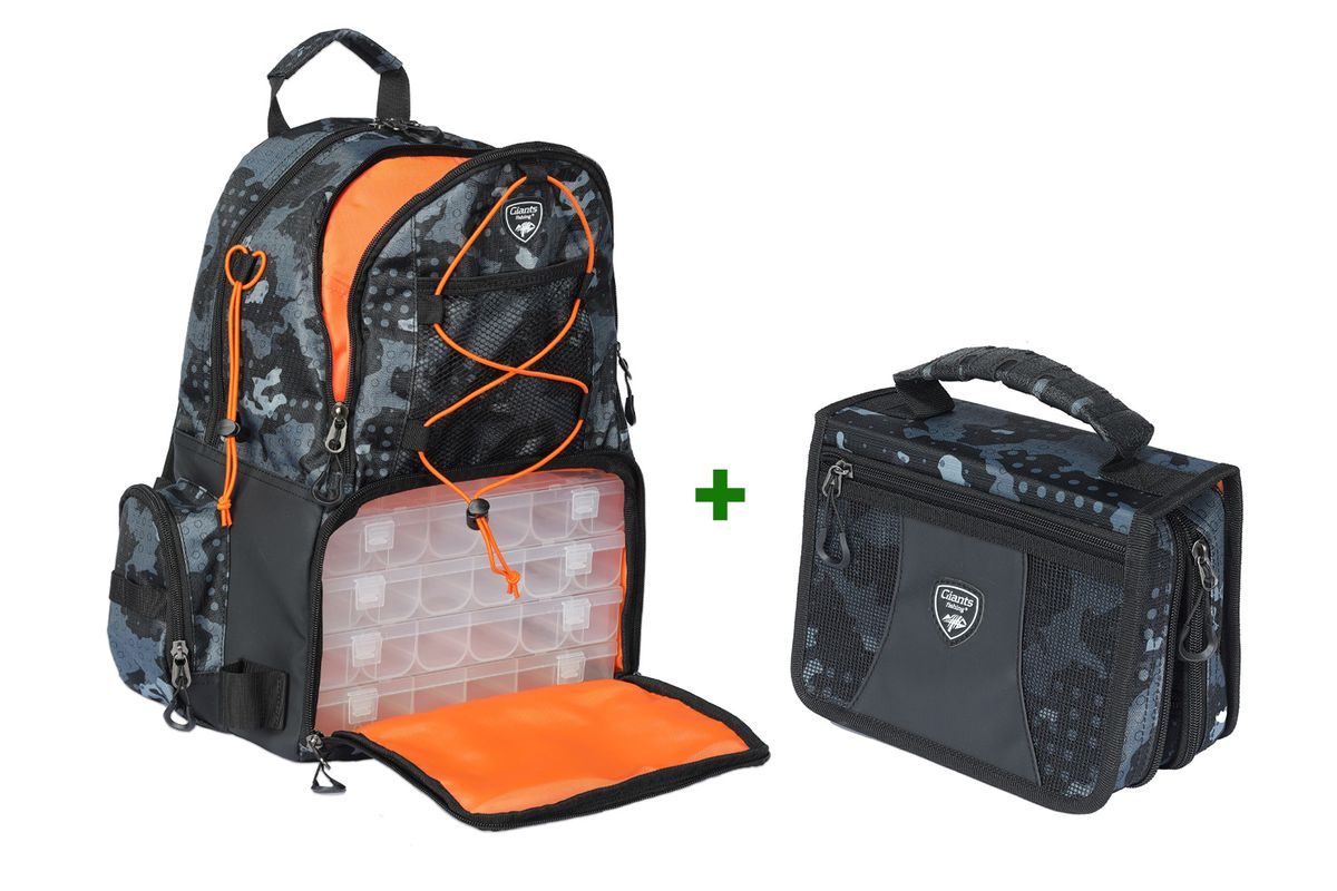 Giants fishing Akční set Vláčecí batoh Gaube + vláčecí taška Compact