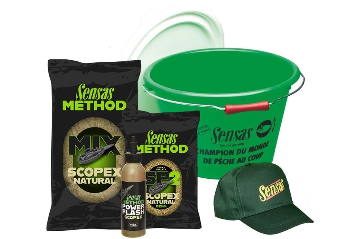 Sensas Akční kbelík Method Mix Scopex