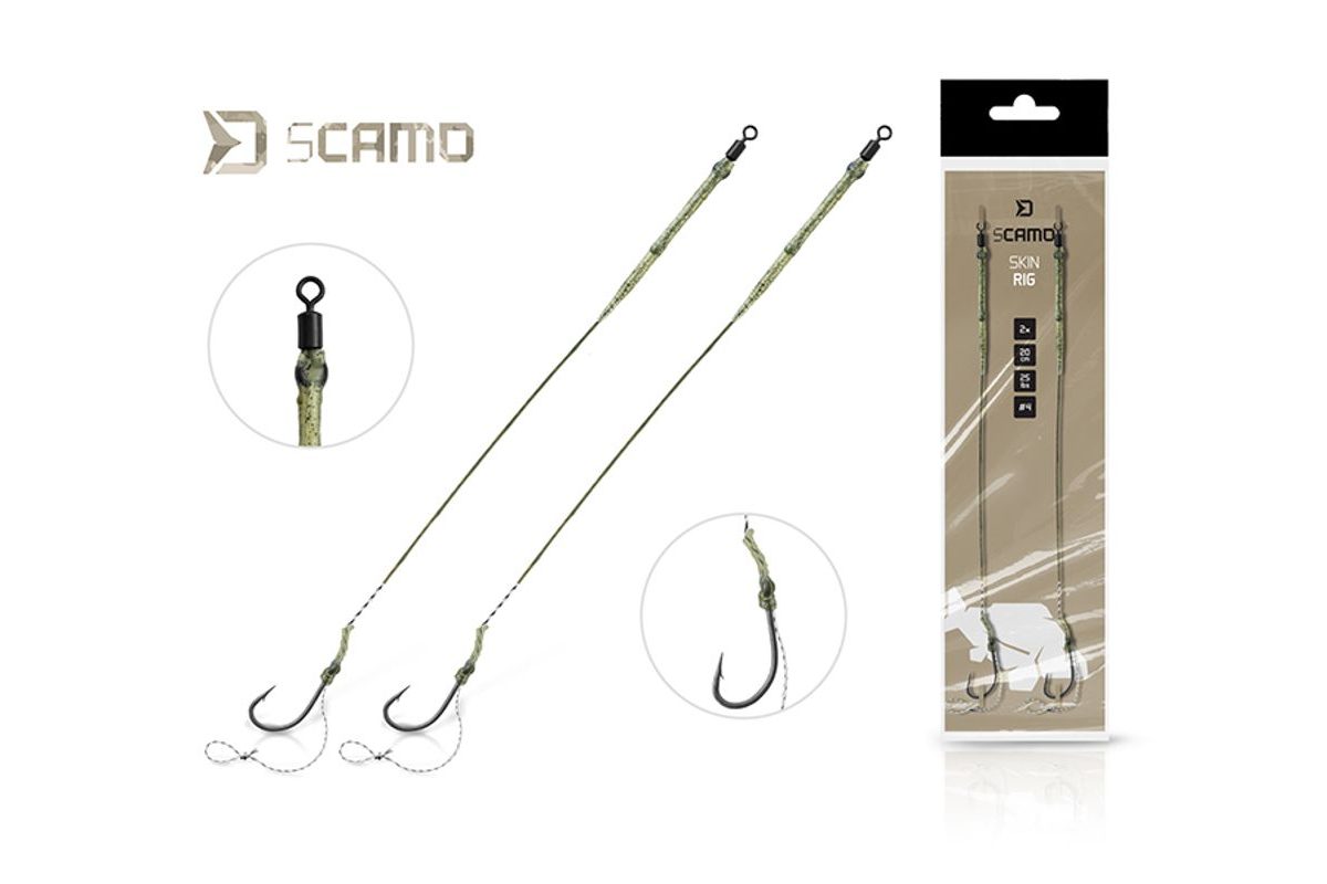 Delphin Návazec sCamo Skin rig 2ks