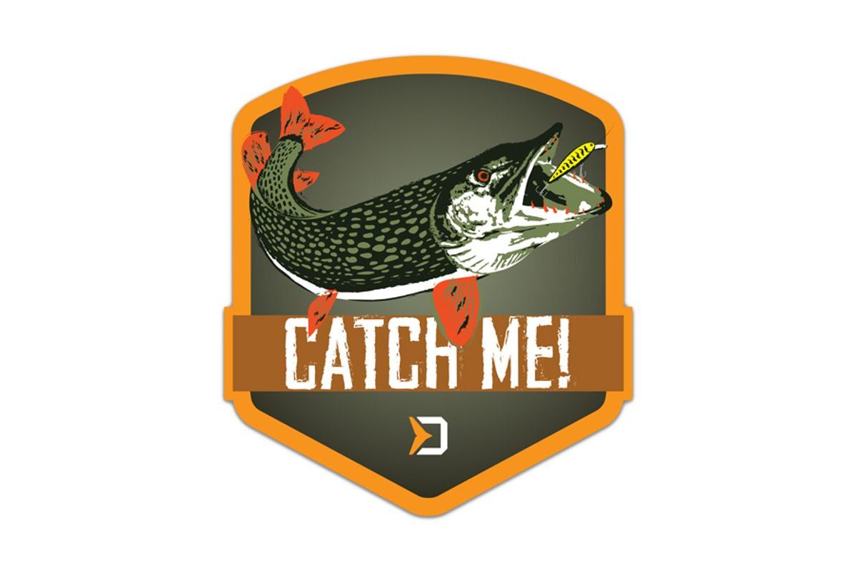 Delphin Nálepka CatchME! Šťuka