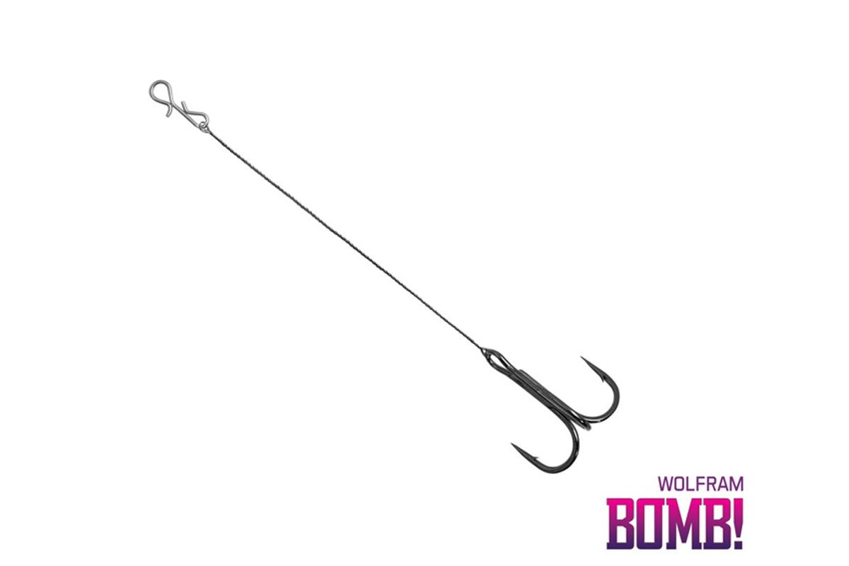 Delphin Prívlačový nadväzec Bomb! Twisto Rigs Wolfram 3ks