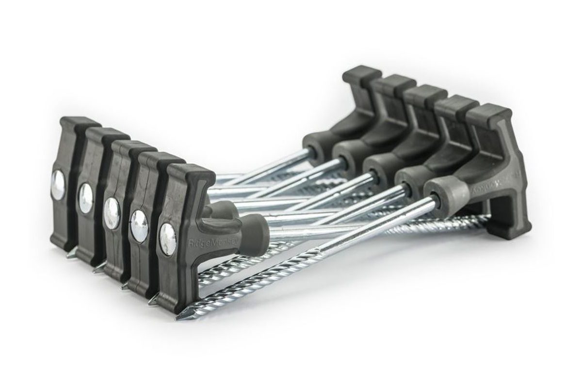 RidgeMonkey Kolíky Escape Heavy Duty T-Peg 8 inch 10ks