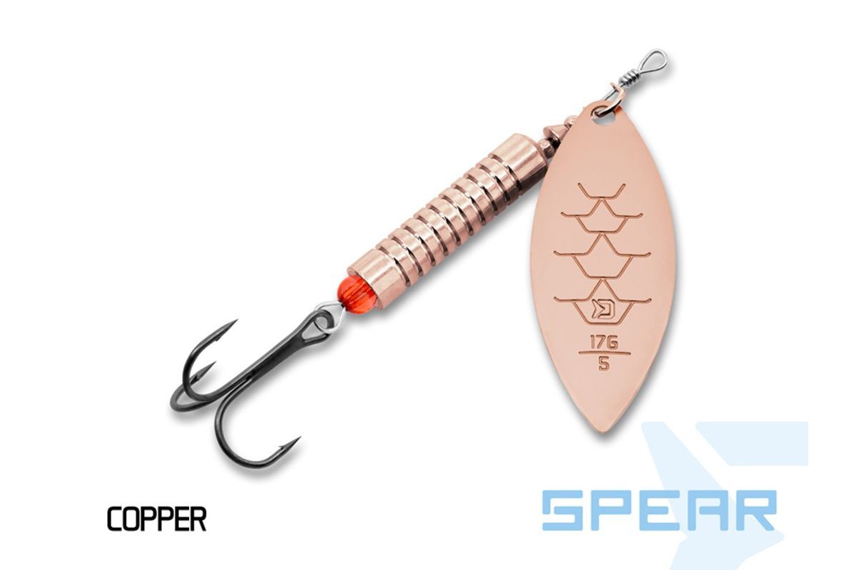 Delphin Třpytka Spear Copper
