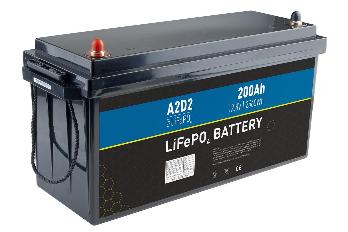 A2D2 Baterie LiFePO4 12,8V 200Ah M8