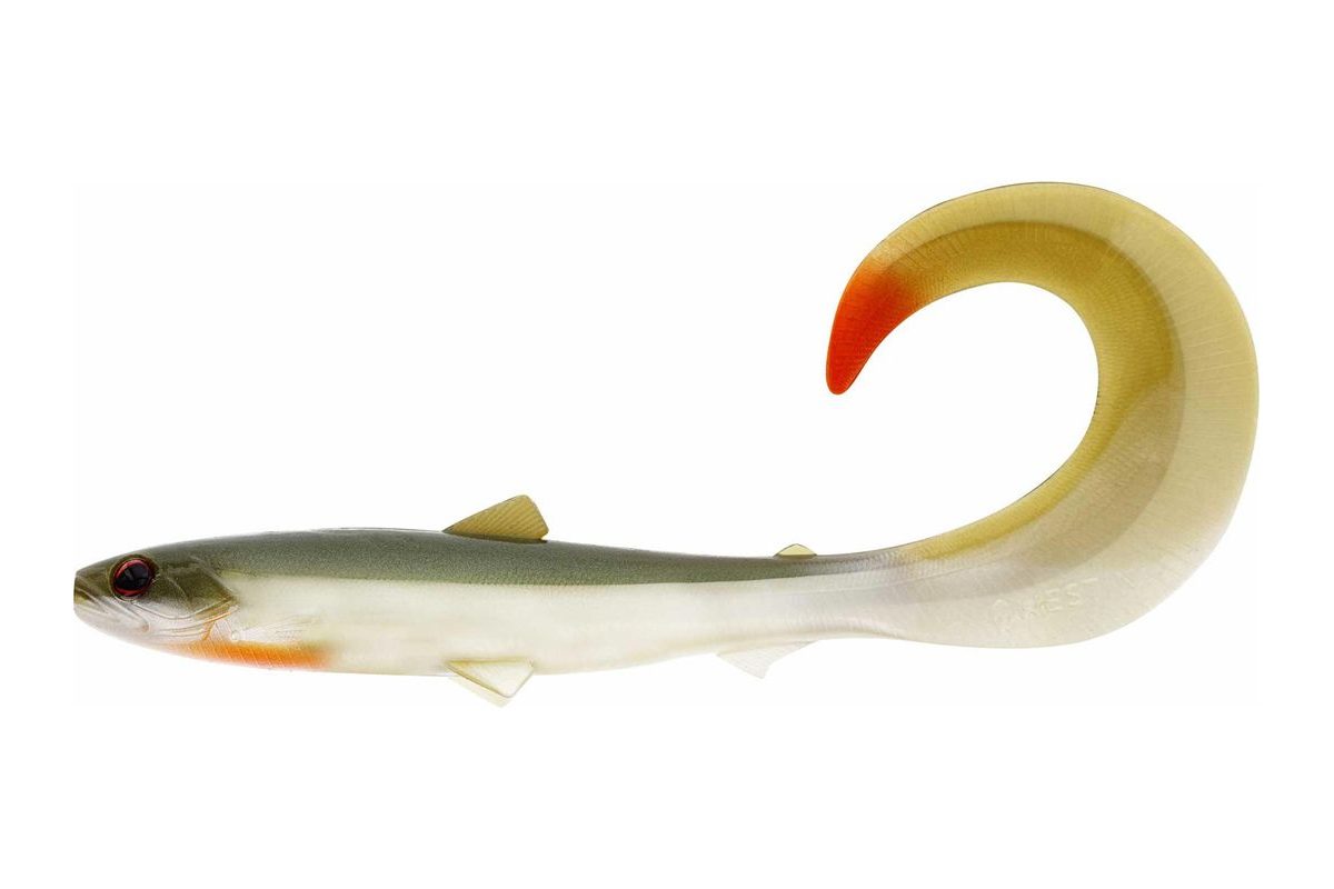 Westin Gumová nástraha Bullteez Curltail Bass Orange