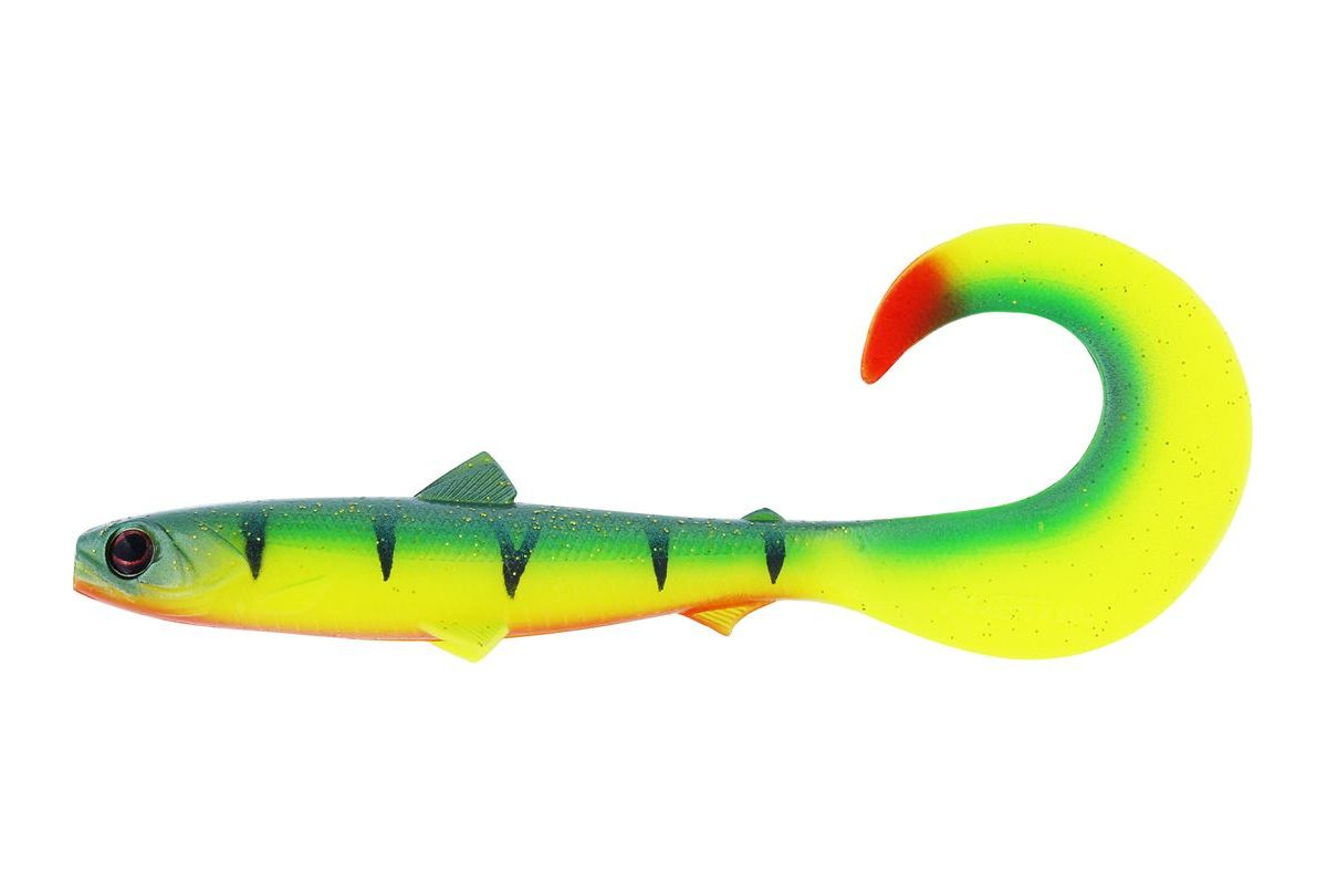 Westin Gumová nástraha Bullteez Curltail Tiger Perch