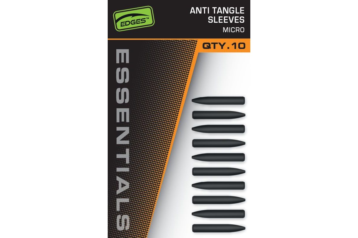 Fox Převleky Edges Essentials Tungsten Anti Tangle Sleeves 10ks