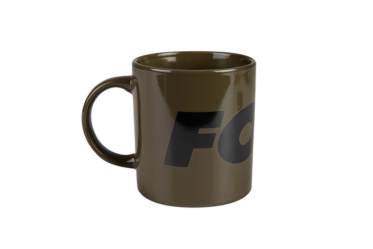 Fox Keramický hrníček s logem Green and Black Logo Ceramic Mug