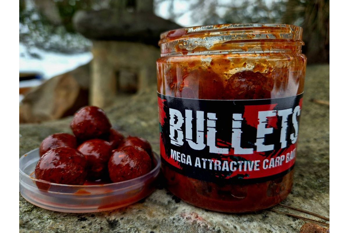 G.B.U. Boilies v dipu Bullets D5 200g